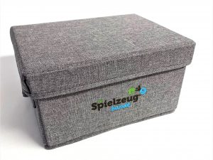 Stoffkiste Grau für Lauflernwagen Sharky